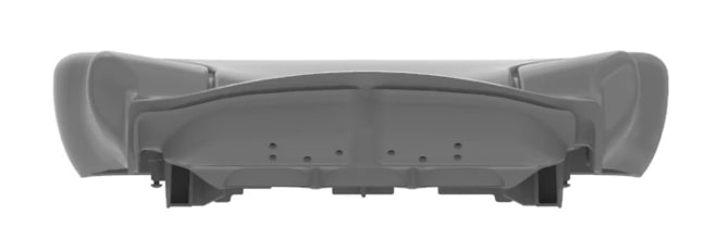 Charcoal Grey Vinyl Seat Cushion Kit - AT522506
