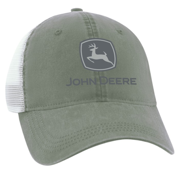 John Deere - Berretto con logo stampato