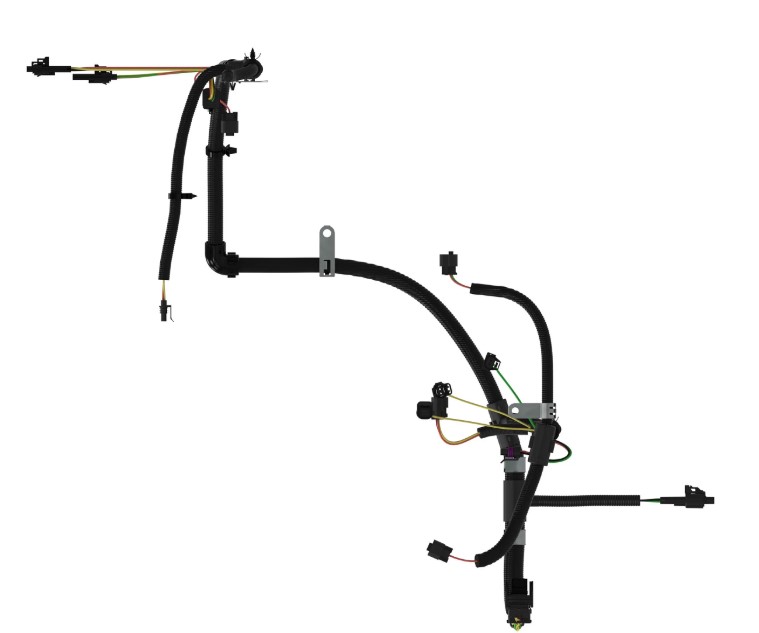 Left Chassis Wiring Harness - AT487955