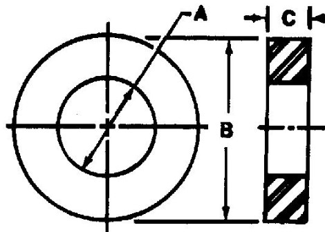 Back-Up Ring - Section Thickness (IN): 0.0701 - R79101