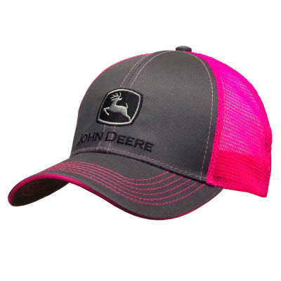 Women's Charcoal and Pink Logo Hat - LP67036