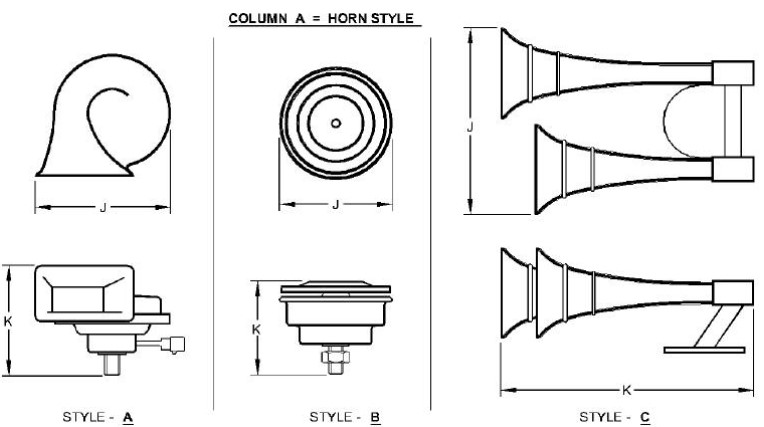 Horn Assembly 113dB - AL203265