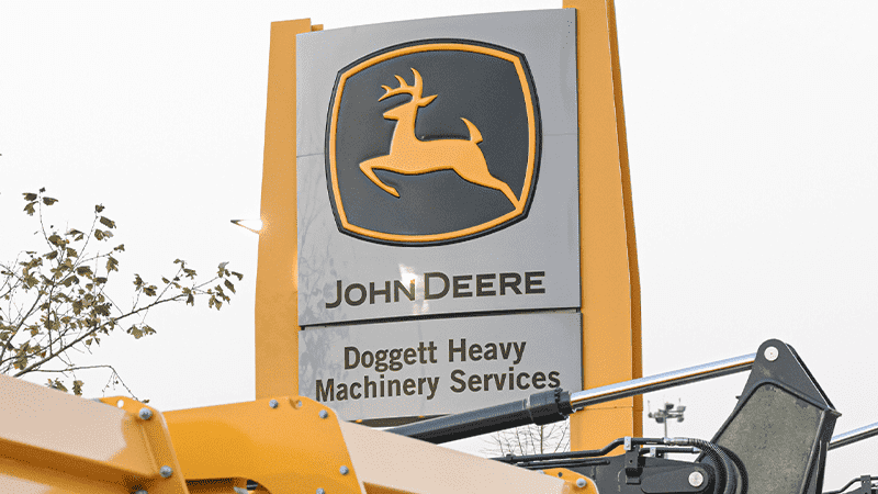 john deere sign