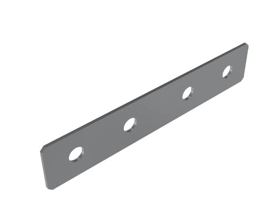 Three Hole Square Ends Strap - T204101