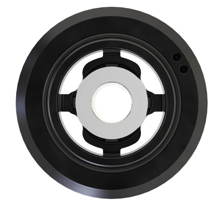 Pulley with Dampener - Crankshaft - RE505940