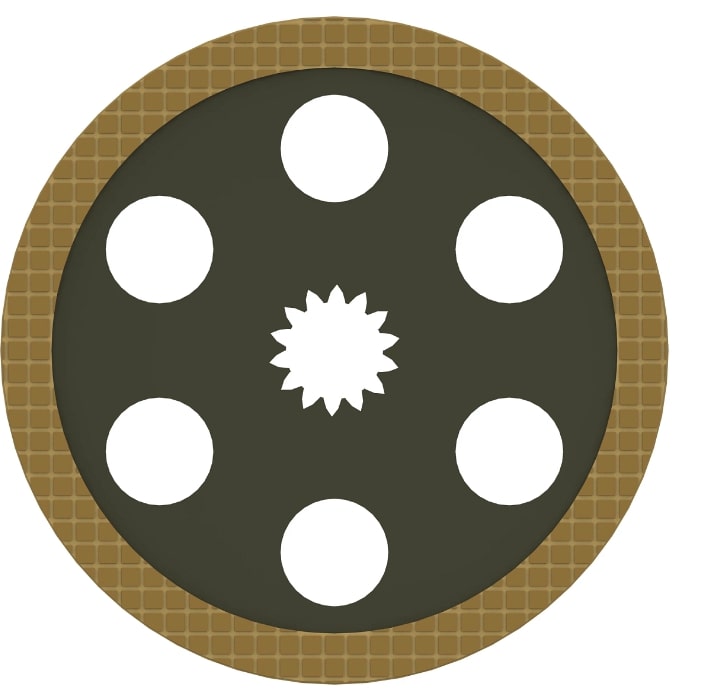 Service Brake Disk Set - AT179503