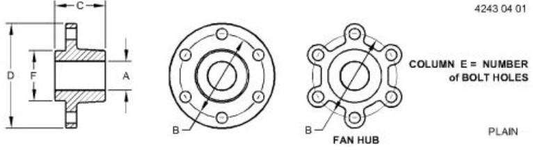Damper Hub - R525698