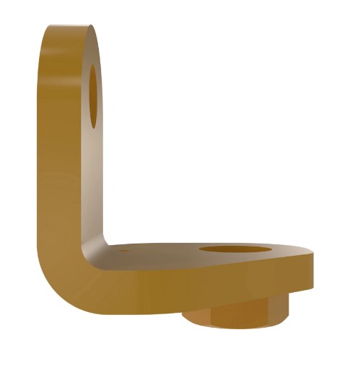 Right Side Electric Quik-Tatch™ Cover Mount Bracket - AT406570
