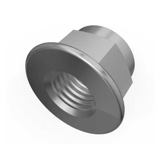 Hexagonal Lock Nut - 8MM Thread - 14M7591